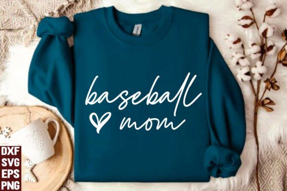 Baseball Mom SVG, Sports Mama PNG