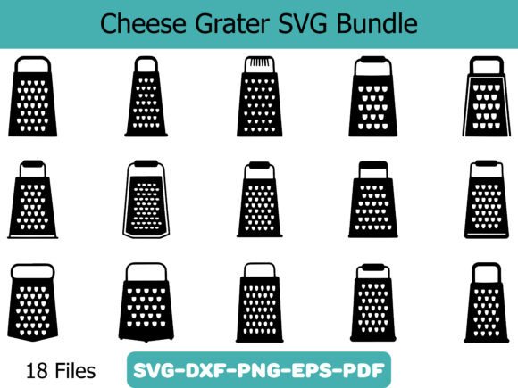 Cheese Grater SVG Bundle