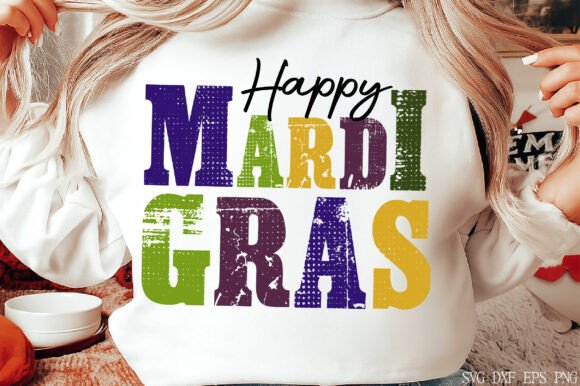 Happy Mardi Gras SVG