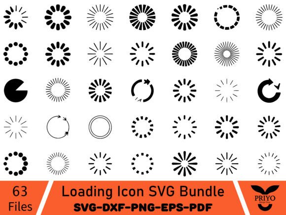 Loading Icon SVG Bundle